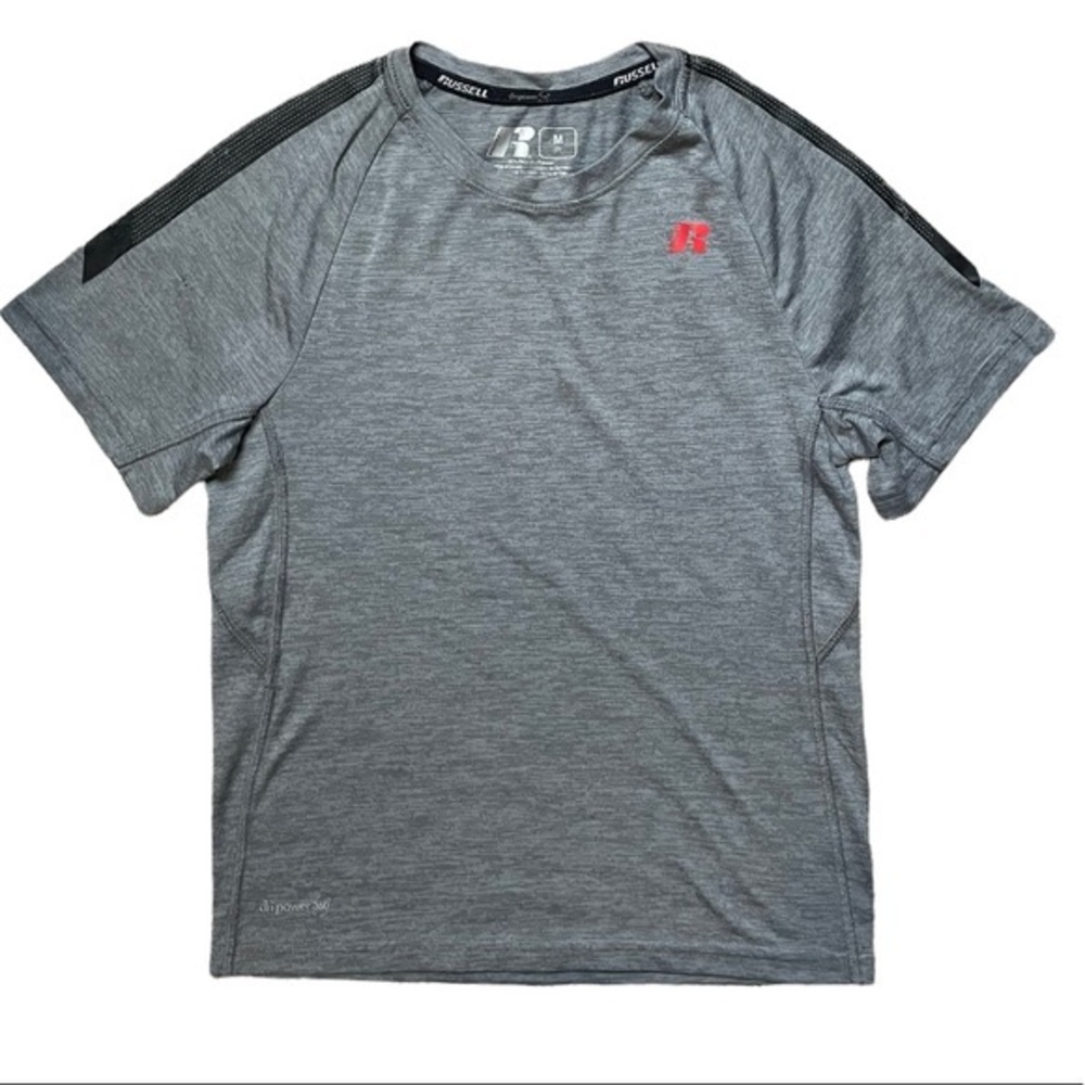 Russell Athletic Boy’s Dri-Power 360 Athletic Short Sleeve Tee EUC